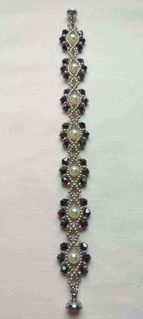 Bracelet Amélya blanc